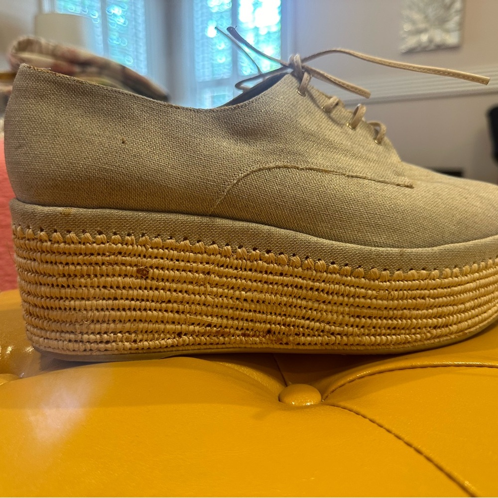 Stuart Weitzman Like New Platform Shoes. - image 5